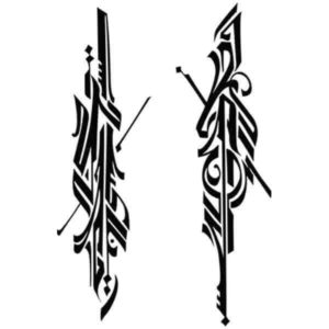 Pochoir Tatouage Temporaire Cabaçu