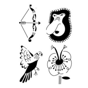Pochoir Tatouage Temporaire Nazo