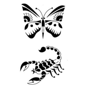 Pochoir Tatouage Temporaire Volepique